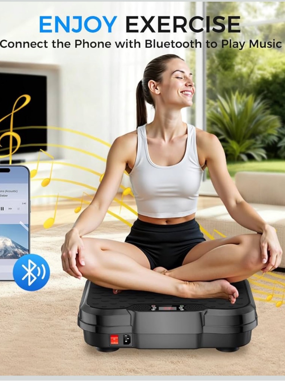 Vibration Plate Exercise Machine - Picture 2 of 5